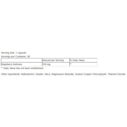 - Raspberry Ketones 100 mg 90 vegicaps в категория . Raspberry Ketones 100 mg 90