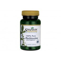 100% Pure L-Methionine 500 мг 30 капсули