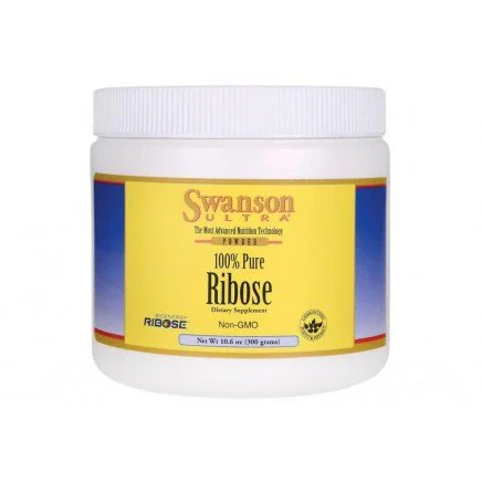 Swanson 100% Pure Ribose Powder 300 гр Прах