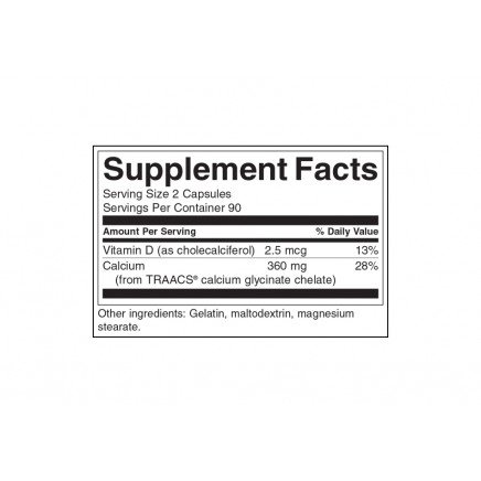 - Albion Chelated Calcium Glycinate 180 mg 180 Capsules в категория . Albion Chelated