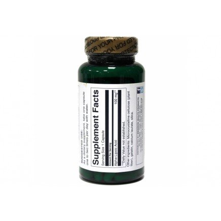 SWS-01982 - Alpha Lipoic Acid 100 mg 120 Capsules в категория Антиоксиданти.