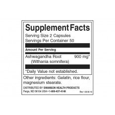 Ashwagandha 450 мг 100 капсули Ashwagandha 450 мг 100 капсули