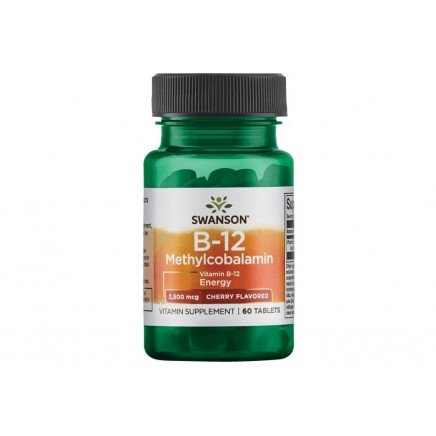 SWS-02783 - B-12 Methylcobalamin Cherry Flavored 2500 mcg 60 Tablets в категория