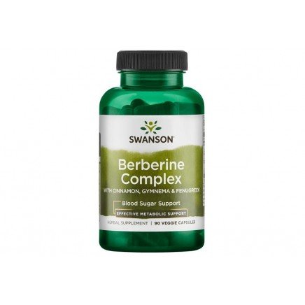 SWS-11629 - Berberine with Cinnamon Gymnema & Fenugreek Veggie Capsules в категория