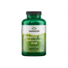 Betaine HCI Hydrochloric Acid with Pepsin 250 капсули