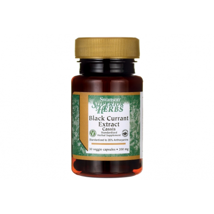 - Black Currant Extract (Cassis) 200 mg 30 Veggie Capsules в категория . Black Currant