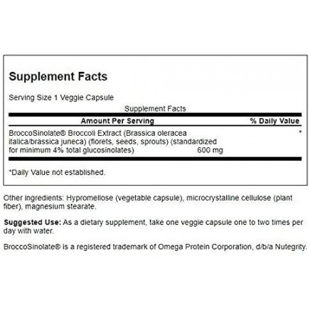 Мнения и ползи от Broccoli Extract with Glucosinolates 120 веге капсули четете в Zdrave365.com SWS-06035 - Broccoli Extract with Glucosinolates 120 Veggie Capsules в категория