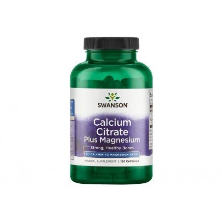 SWS-01180 - Calcium Citrate Plus Magnesium 150 Capsules в категория Минерали.