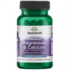 Chelated Magnesium & Calcium with Vitamins D3&K2 90 капсули