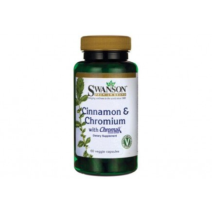 SW1683 - Cinnamon & Chromium with Chromax 60 Veggie Capsules в категория