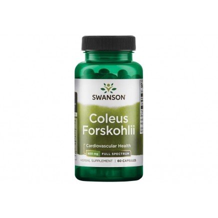 SW1428, SWS-11428 - Coleus Forskohlii 400 mg 60 Capsules в категория Растителни