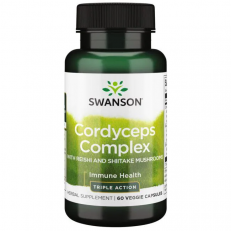 Cordyceps Complex with Reishi and Shiitake Mushrooms 60 веге капсули