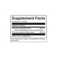 Echinacea Standardized 200 мг 60 капсули Echinacea Standardized 200 мг 60 капсули