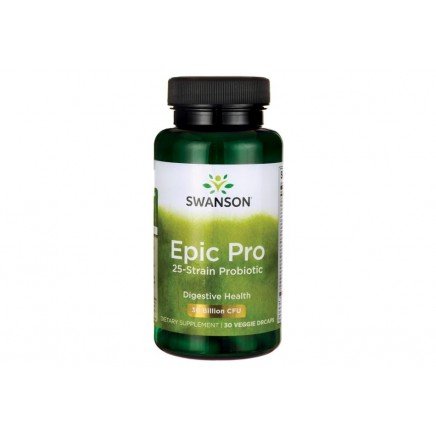 SWA030, SWS-19030 - Epic-Pro 25-Strain Probiotic 30 Billion CFU 30 Veggie Capsules в