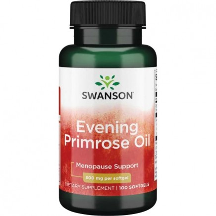 SWE008 - Evening Primrose Oil 500 mg 100 Softgels в категория Акне. Evening Primrose