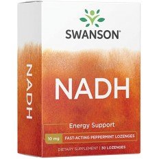 Fast-Acting NADH High Bioavailability 10 мг 30 таблетки за смучене
