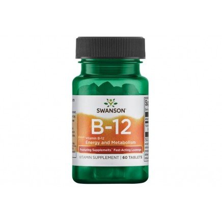 SWU842 - Fast-Acting Vitamin B-12 60 Tablets в категория . Fast-Acting Vitamin B-12 60