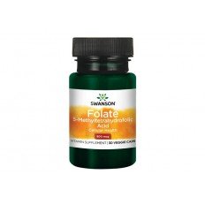 Folate (5-Methyltetrahydrofolic Acid) 800 мкг 30 веге капсули