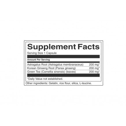 SW1572 - Astragalus, Korean Ginseng & Green Tea 60 Capsules в категория . Full Spectrum
