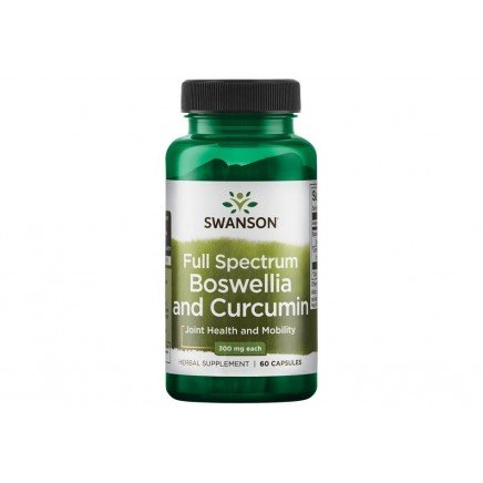 SWS-11320 - Full Spectrum Boswellia and Curcumin 60 Capsules в категория Стави и
