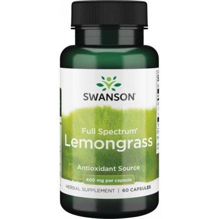 - Full Spectrum Lemongrass 400 mg 60 Capsules в категория Храносмилателна