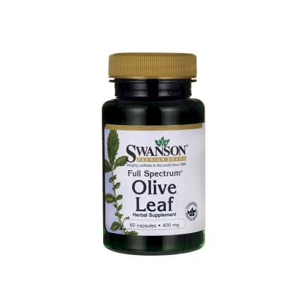 SWS-11280 - Full Spectrum Olive Leaf 400 mg 60 Capsules в категория Холестерол.