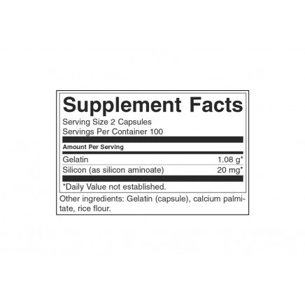 SW984 - Gelatin & Silicon 200 Capsules в категория . Gelatin & Silicon 200 капсули