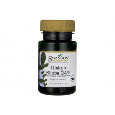 Ginkgo Biloba 24% 60 мг 30 капсули
