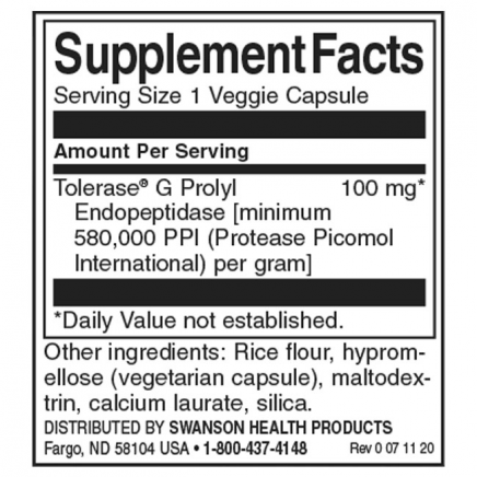 - Gluten Rid with Tolerase G 100 mg 90 Veggie Capsules в категория