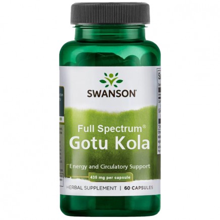 SWS-11332 - Gotu Kola 435 mg 60 Capsules в категория Имунна Подкрепа. Gotu