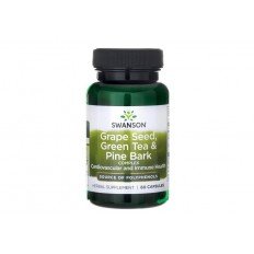 Grape Seed, Green Tea & Pine Bark Complex 60 капсули