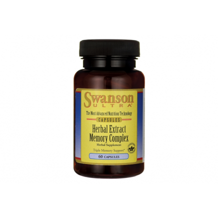 SWU366 - Herbal Extract Memory Complex 60 Capsules в категория Растителни