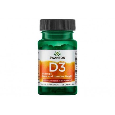 SWS-11241 - High-Performance Vitamin D-3 1000 IU 30 Capsules в категория