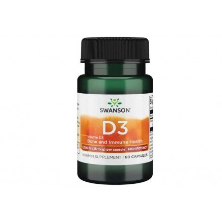 SW1510, SWS-11510 - High Potency Vitamin D3 1000 IU 60 Capsules в категория