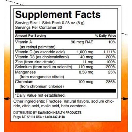 - Immunity Assist with C Plus Vitamin D & Zinc 30 Stick Packs в категория