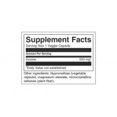 Inosine 500 мг 60 вегетариански капсули Inosine 500 мг 60 вегетариански капсули