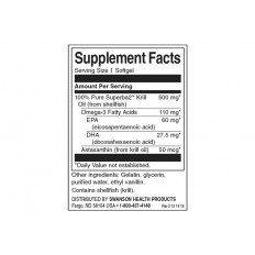 100% Pure Krill Oil 500 мг 60 гел-капсули 100% Pure Krill Oil 500 мг 60 гел-капсули