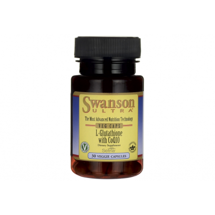 SWS-02746 - L-Glutathione with CoQ10 30 Veggie Capsules в категория Имунна
