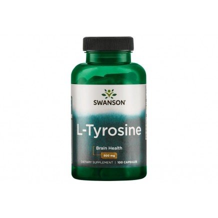SW855, SWS-01855 - L-Tyrosine 500 mg 100 Capsules в категория Мозъчна