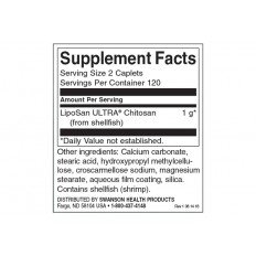 LipoSan ULTRA Chitosan 500 мг 240 капсули LipoSan ULTRA Chitosan 500 мг 240 капсули