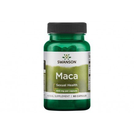 SWS-08011 - Maca 500 mg 60 Capsules в категория Женско Здраве. Мака 500