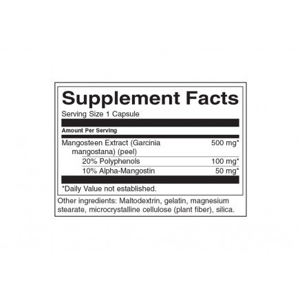 SWH259 - Mangosteen Standardized 500 mg 90 Capsules в категория Гъбички.