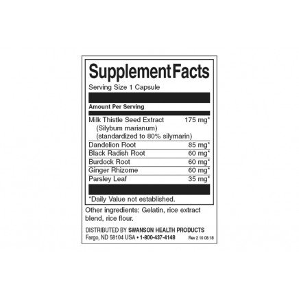 SWH156, SWS-14156 - Milk Thistle Combination 60 Capsules в категория
