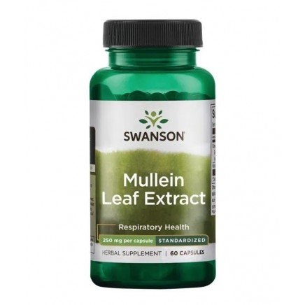 SWS-11808 - Mullein Leaf Extract 250 mg 60 Capsules в категория Респираторно