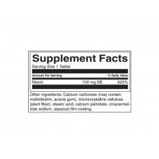Niacin 100 мг 250 таблетки Niacin 100 мг 250 таблетки