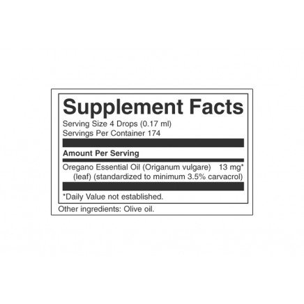 SWS-11173 - Oil of Oregano Liquid Extract 29.6 ml в категория Възпаления. Oil