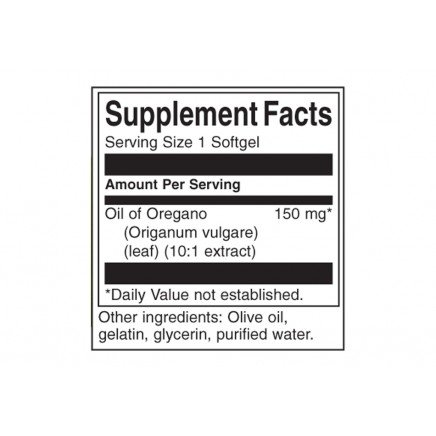 SW1016, SWS-11016 - Oregano Oil 10:1 Extract 150 mg 120 Softgels в категория Стави
