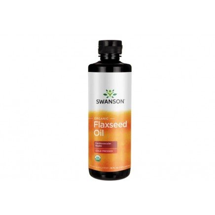 SWE003 - Organic Flaxseed Oil (Cold Pressed) 473 ml в категория Холестерол.
