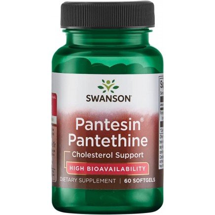 - Pantesin Pantethine 60 Softgels в категория Витамин B5. Pantesin Pantethine 60