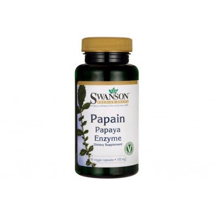 SWS-11427 - Papain Papaya Enzyme 100 mg 90 Veggie Capsules в категория
